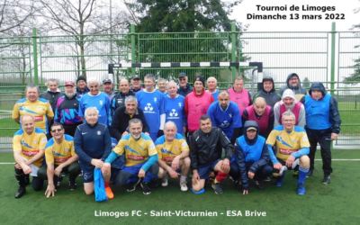 Le Walking Football sous la pluie