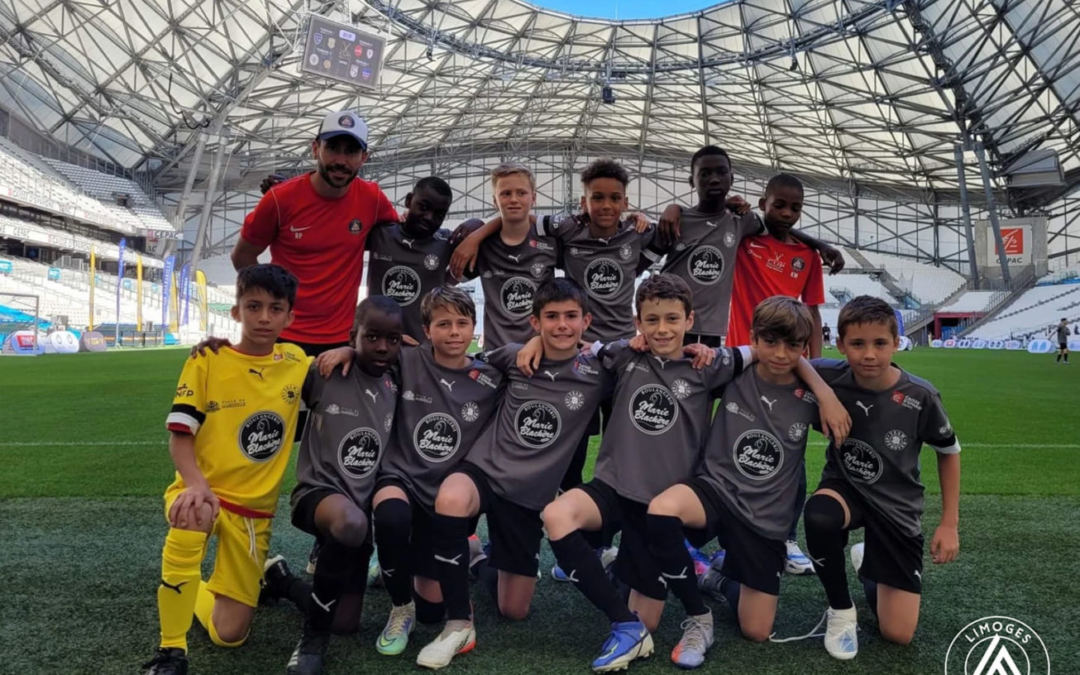 Nos U11 au Stade Vélodrome