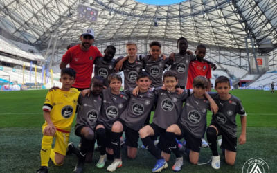 Nos U11 au Stade Vélodrome